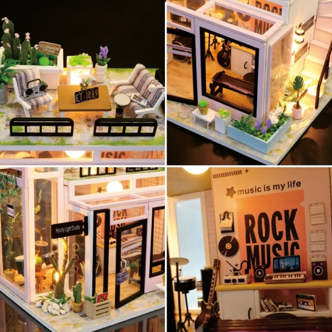 Dv&aring; miniature huse Studio Houguang