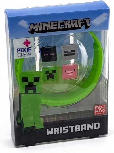 Justerbart grønt armbånd Pixie Crew & Minecraft