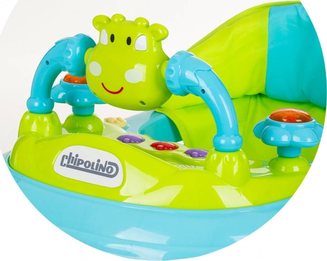 CHIPOLINO Gåstol interaktiv Little Cow – grøn