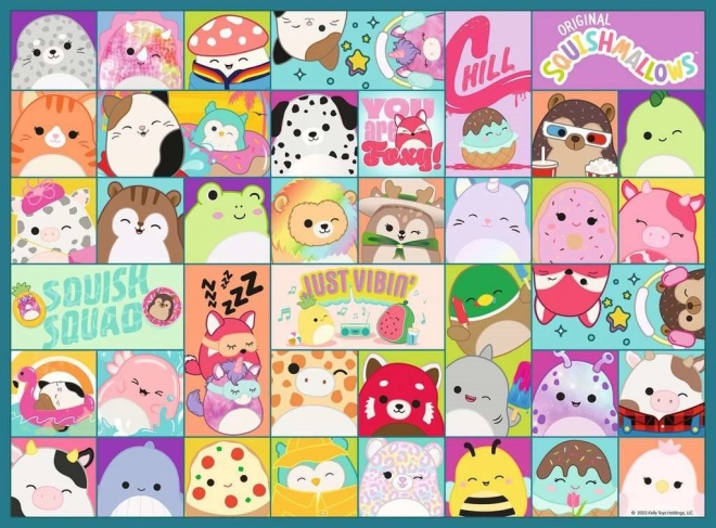 Puzzle XXL 100 brikker SQUISHMALLOWS fra Ravensburger