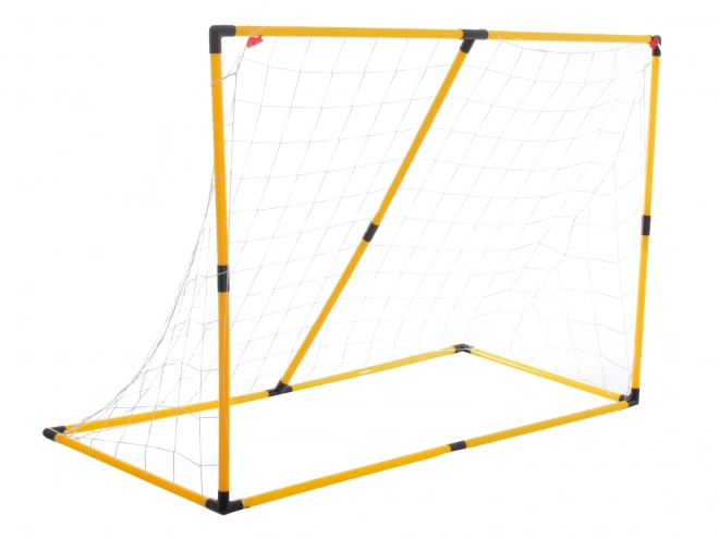 Træningsfodboldmål med måldug og bold