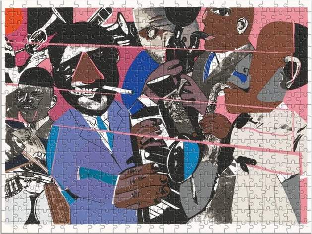 Dobbeltsidet puslespil Romare Bearden x DreamYard 500 brikker