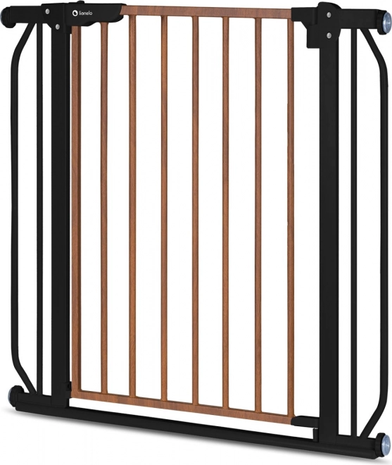 LIONELO Sikkerhedsgitter Truus Slim Sort Kulstof Natur