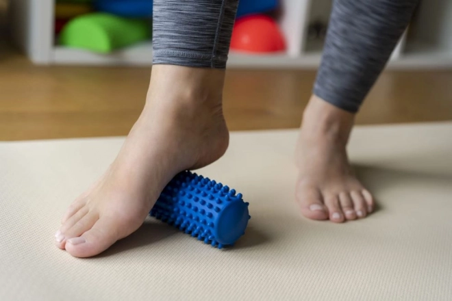 Lige massage og rehabiliteringsrulle sort
