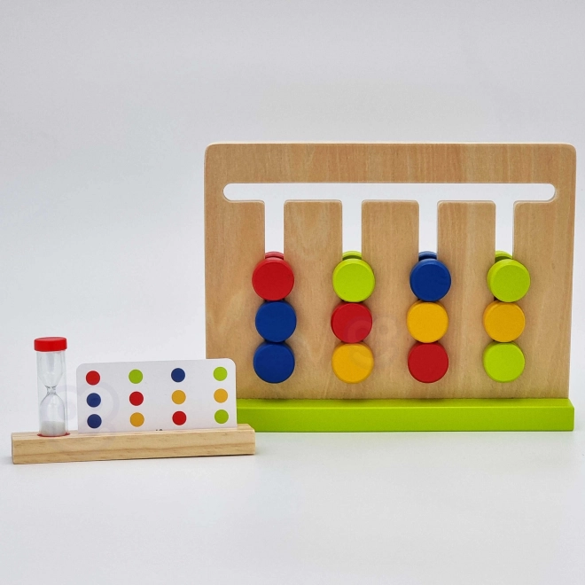 Logikspil i farverige klodser TOOKY TOY