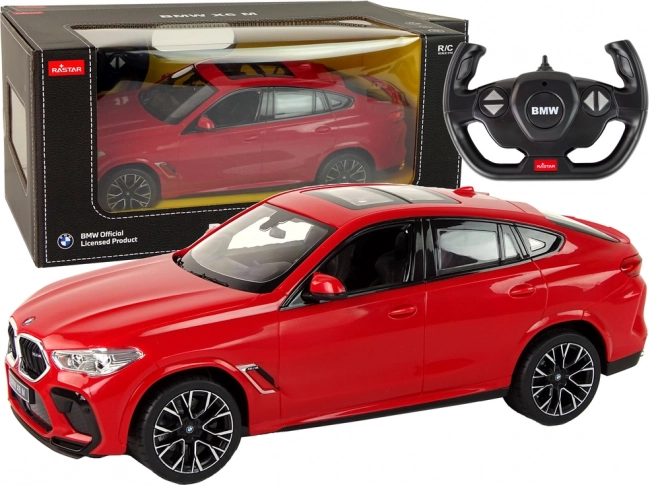 Fjernstyret bil BMW X6 M 1:14 rød