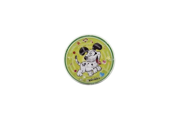 Labyrint puslespil med kugle plast 7cm