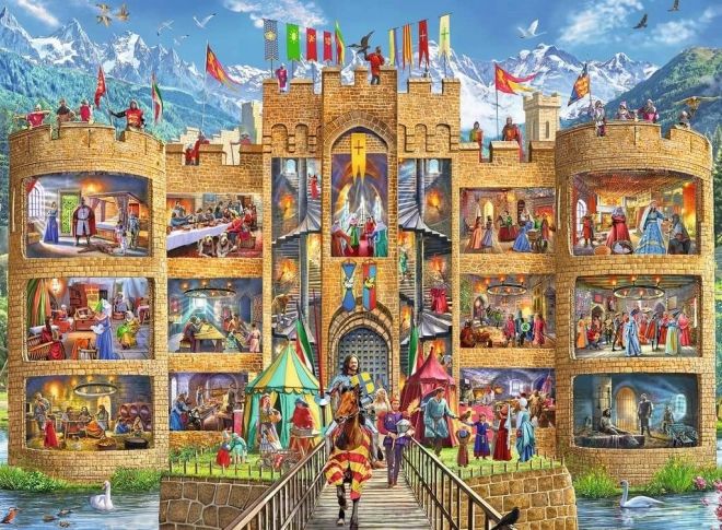 Ravensburger puslespil Ridderborg 150 stk
