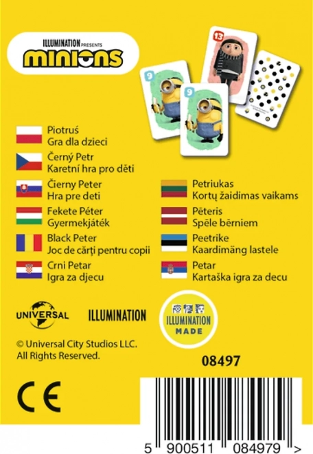 Børnekortspil Sorteper Minions
