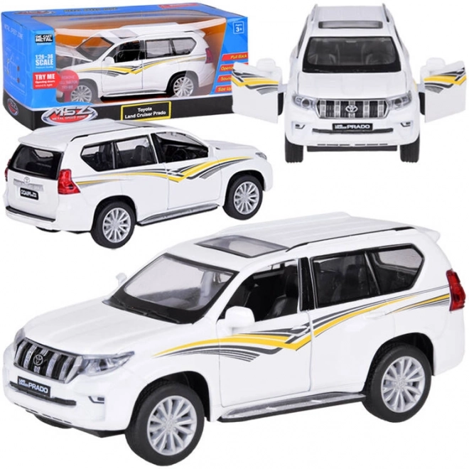 Metalmodel Toyota Land Cruiser Prado med effekter