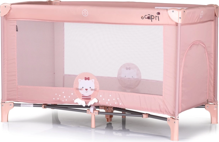 Rejseseng CHIPOLINO Capri Cat pink