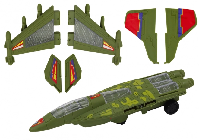 F35 Militære jagerlys Lyde Grøn