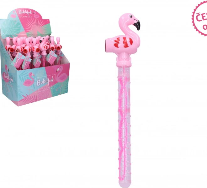 Sæbeboble flamingo med fløjte