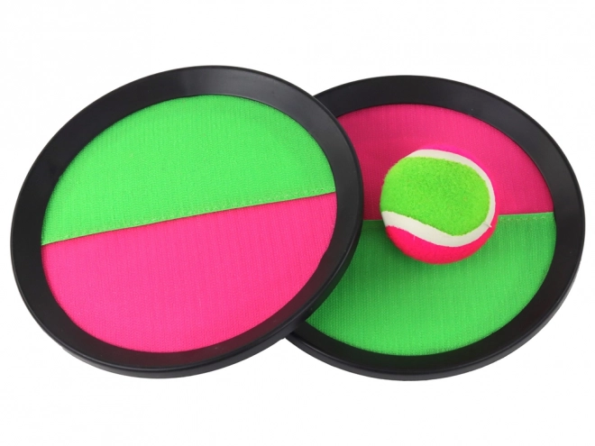 Spil kasteskiver med velcro Fangbold