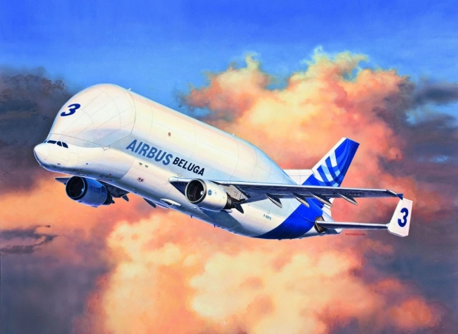Plastikmodelle fly Airbus A300-600ST Beluga 1/144