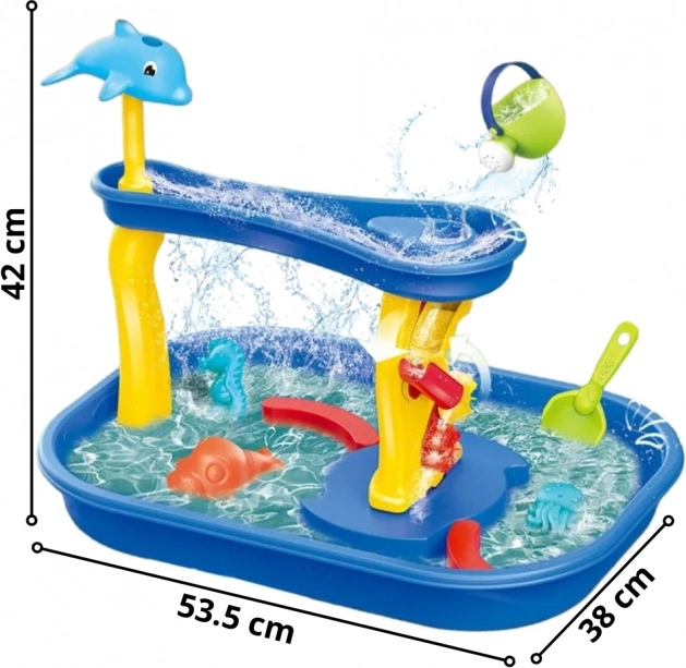 Woopie Bord Vandfald Delfin 11 stk