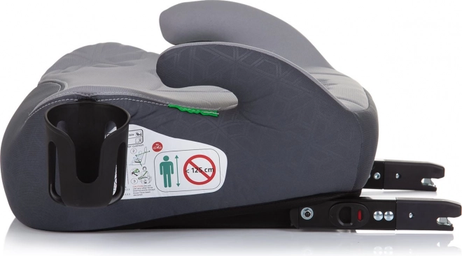 CHIPOLINO Sædeforhøjer Wing i-Size 125-150cm Isofix, Ash Grey