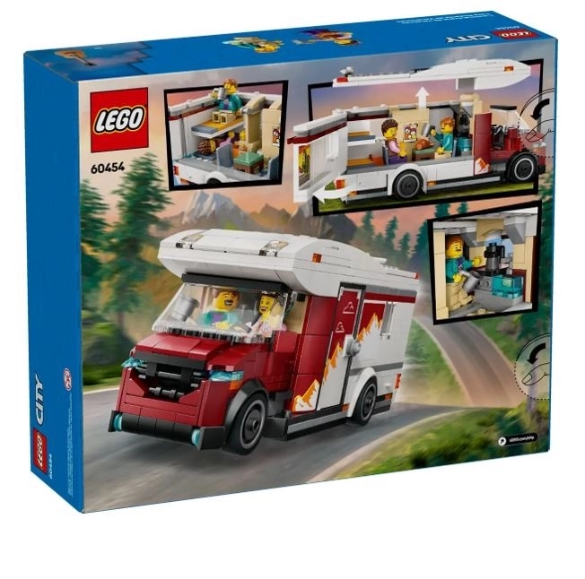 LEGO City 60454 Feriecampingvogn fyldt med eventyr