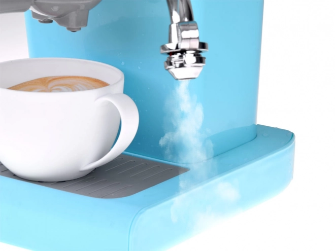 Børnekaffemaskine My Home med kop Blå-hvid