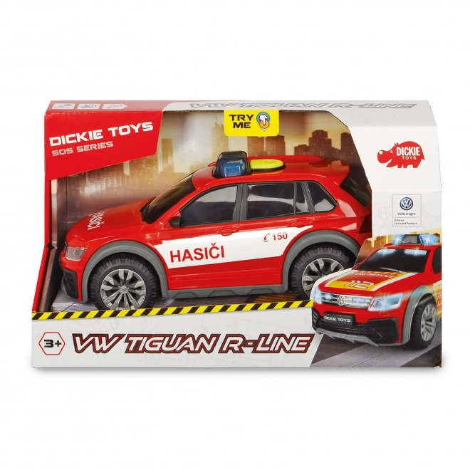 Brandbil VW Tiguan R-Line Fire, tjekkisk version