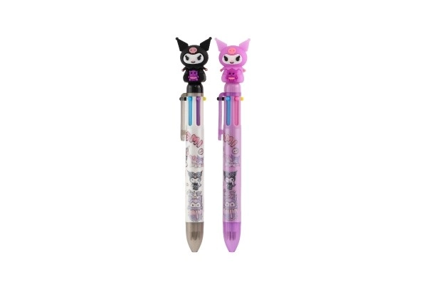 Pen med seks farver og figur