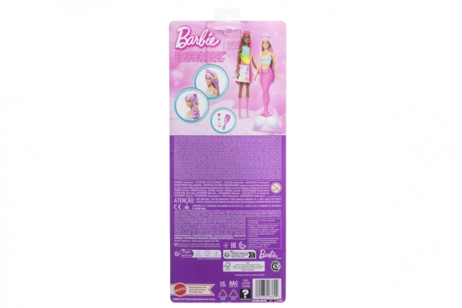 Barbie havfrue med langt hår