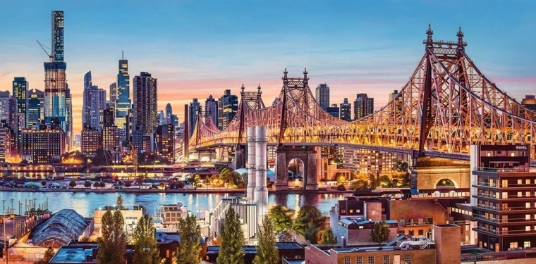 Puslespil 4000 brikker CASTORLAND – GOOD EVENING NEW YORK