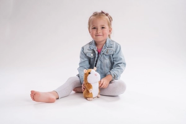 Talende plysbamse hamster Mirek