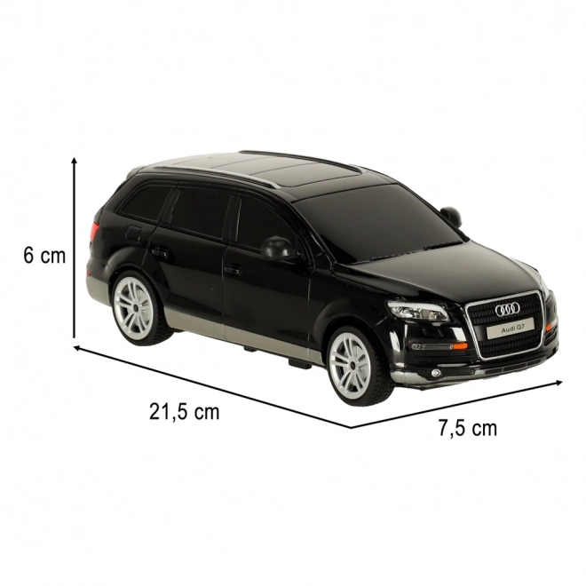 Fjernstyret bil Audi Q7 1:24 sort
