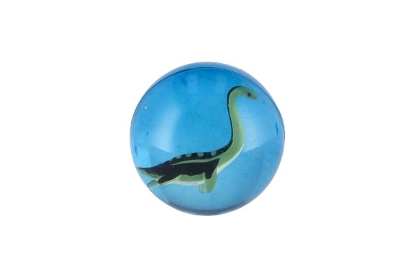 Bold/hoppebold med dinosaur 4cm mix af slags 32stk i dåse