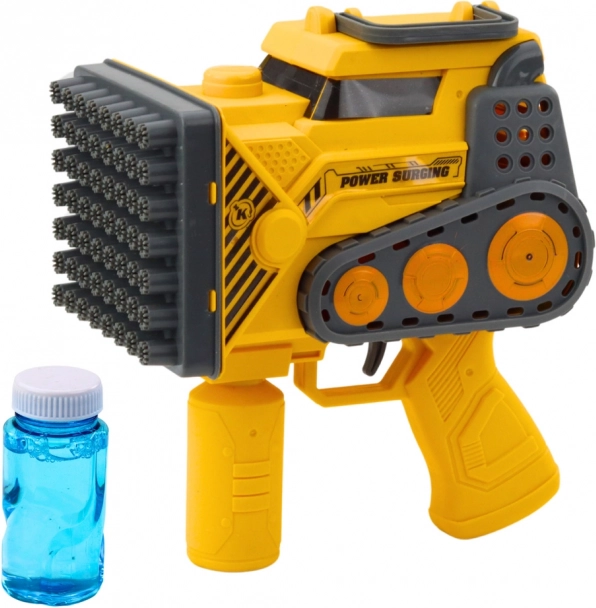 Bygge-boblepistol 56 huller gul
