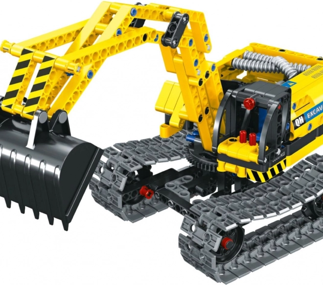 Byggesæt IamMaster gravemaskine/robot 2i1 plast 342 dele i kassen 31x23x6,5cm