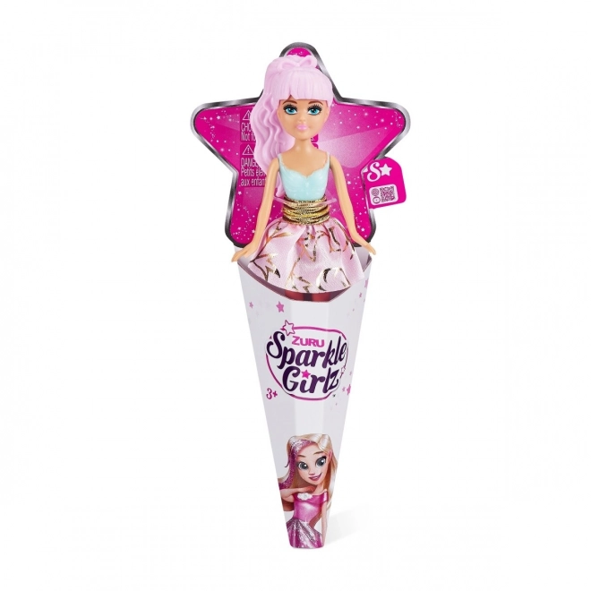 Panenka Sparklez Girlz mindre i kornet