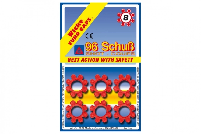 Patroner til Gonher 8-skuds revolver 96 stk