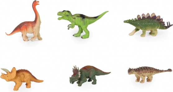 Sæt med dinosaurer i æske 6 stk.