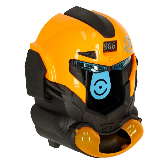 Færdighedsspil målskydning med robot