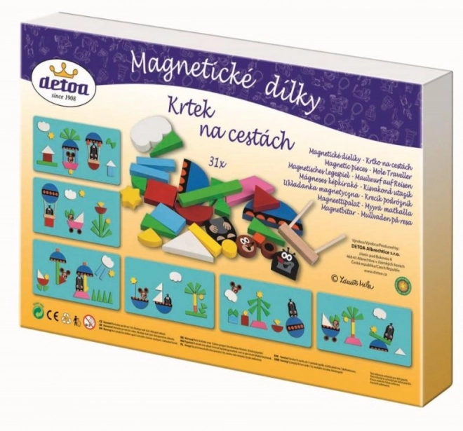Magnetisk puslespil - Krteček