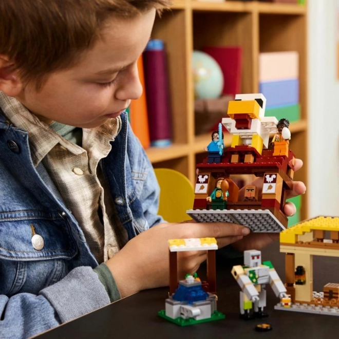 LEGO Minecraft 21273 Angreb af ghastballonen på landsbyen