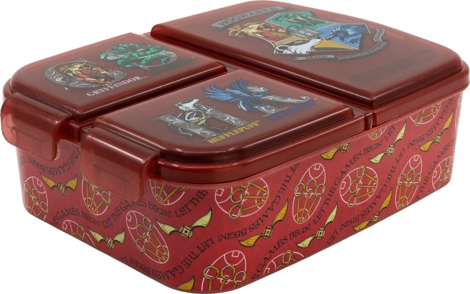STOR Multi Box til frokost Harry Potter: Hogwarts-våbenskjolde