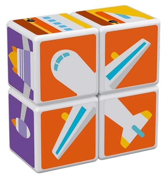 GEOMAG Magnetiske terninger Magicube Transportmidler