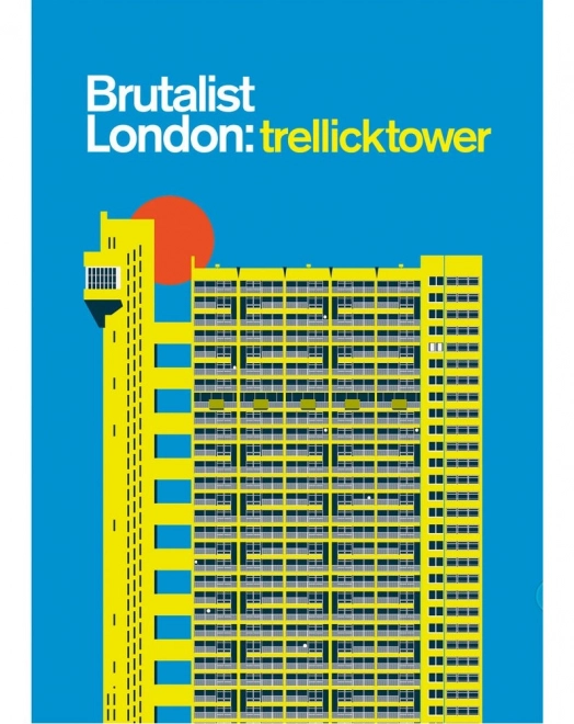 Gibsons puslespil Brutalistisk skyskraber London 500 brikker