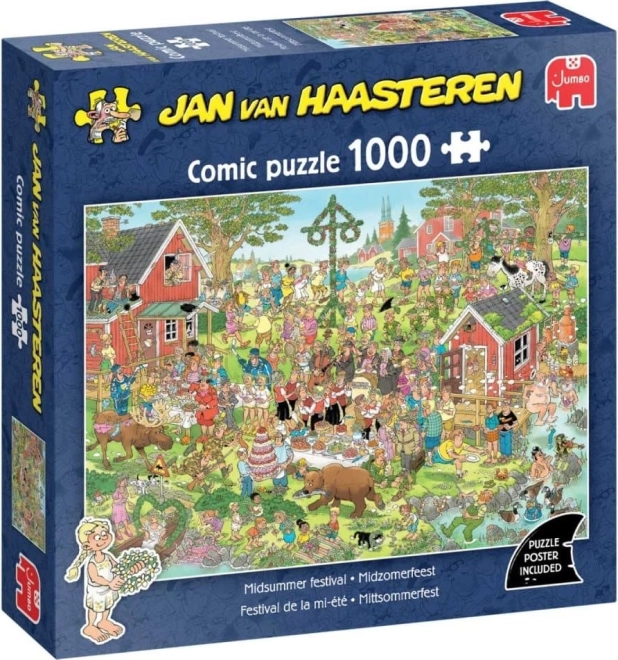 Puzzle JUMBO Sommerfestival 1000 brikker