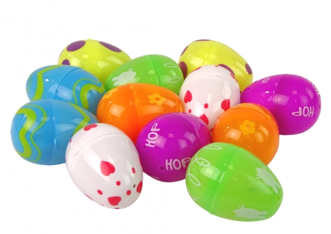 Sæt med 12 squishy påskeæg