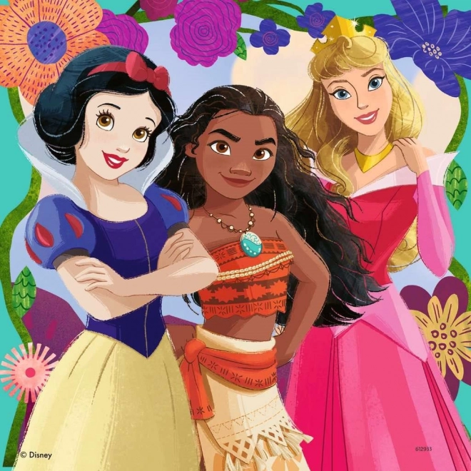 Ravensburger puslespil Disney: Prinsesser fra eventyr 3x49 brikker
