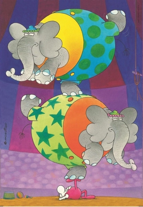 Puzzle Balance 104 Dele Clementoni