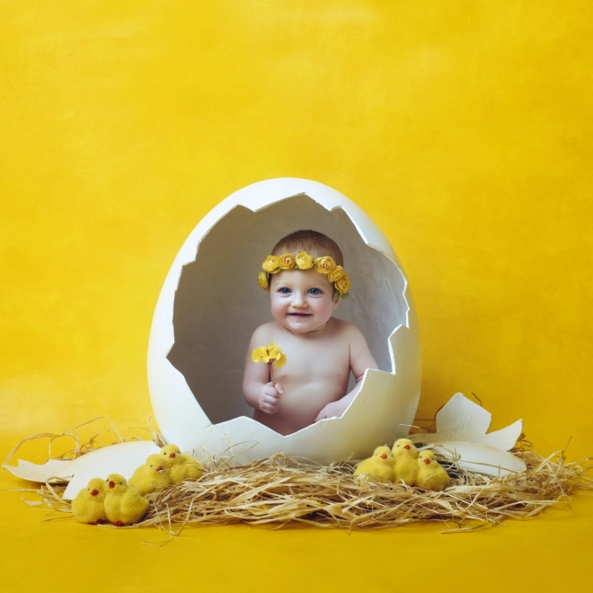 Notekalender Babies – Věra Zlevorová 2025, 30 × 30 cm