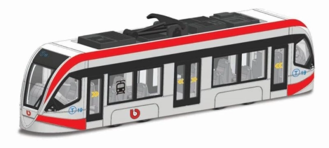 Bburago bybus og sporvogne