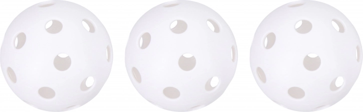 Sæt med floorballbolde 3 stk.