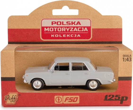 samlermodel FIAT 125p – grå