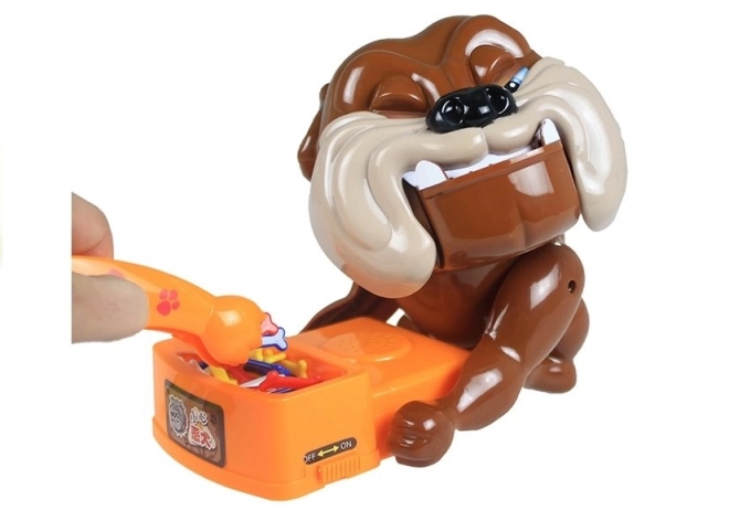 Bulldog Brun Batteri Ond Hund Arkadespil